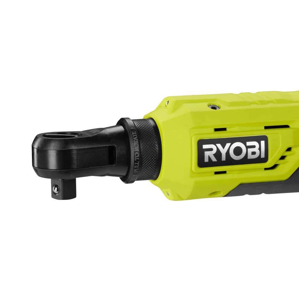 RYOBI ONE+ P344 18V Cordless 3/8 in. 4-Position Ratchet (Tool Only)