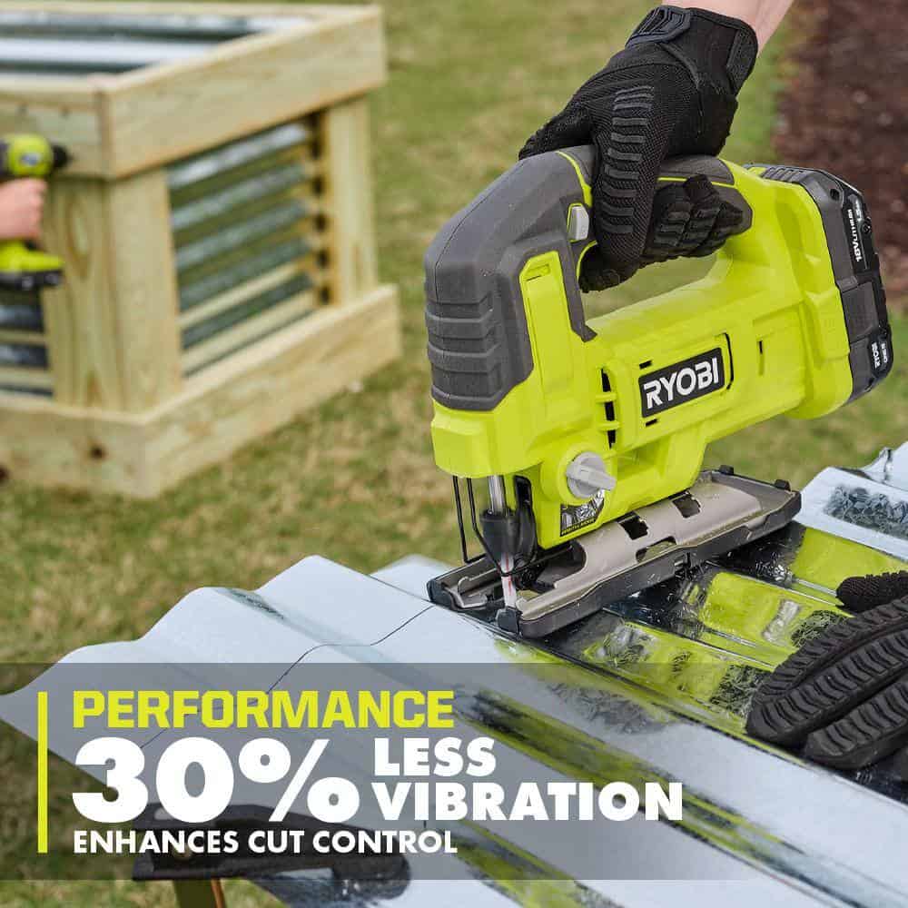 RYOBI ONE+ PCL525B 18V Cordless Jig Saw (Tool Only)