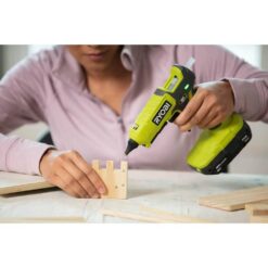 RYOBI ONE+ P307-P306 18V Cordless 2-Tool Combo Kit with Dual Temperature Glue Gun and Compact Glue Gun (Tools Only)