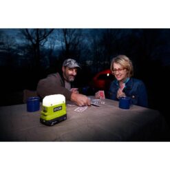 RYOBI ONE+ P796B-PCL660B 18V Cordless 2-Tool Combo Kit with Compact Area Light and LED Light (Tools Only)