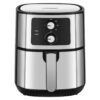 Cosmo COS-58AFAKSS 5.8 qt. Electric Hot Air Fryer with Temperature Control, Timer, Non-Stick Frying Tray, 1400W