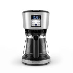 BLACK+DECKER CM1331S 12-Cup Silver Accents Programmable Coffeemaker with Vortex Technology