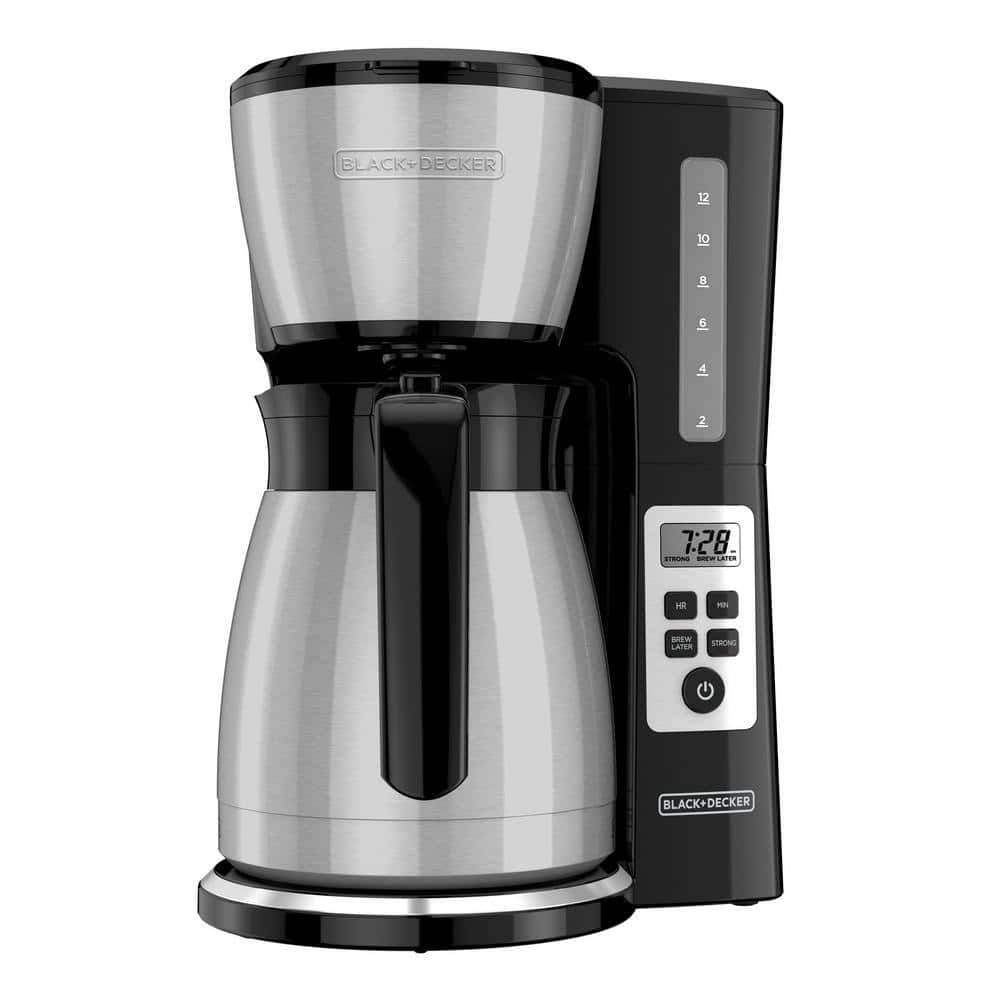 BLACK+DECKER CM2046S-RF 12 Cup Thermal Drip Coffee Maker Programmable