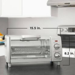 BLACK+DECKER TO1785SG Crisp 'N Bake Air Fry 4-Slice Toaster Oven