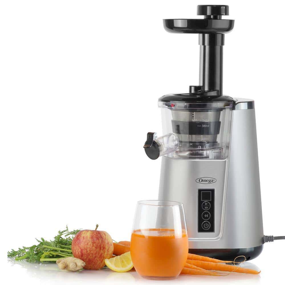Omega JC3000SV13 Cold Press 365 Compact Masticating Vertical Juicer, in Silver