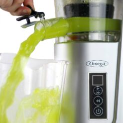 Omega JC3000SV13 Cold Press 365 Compact Masticating Vertical Juicer, in Silver