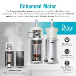 Tribest SJV-107-A Shine Vertical Juicer