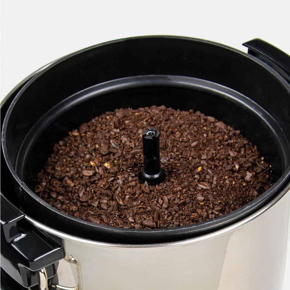 HomeCraft 100-Cup Stainless Steel Coffee Urn with 2-Spigots