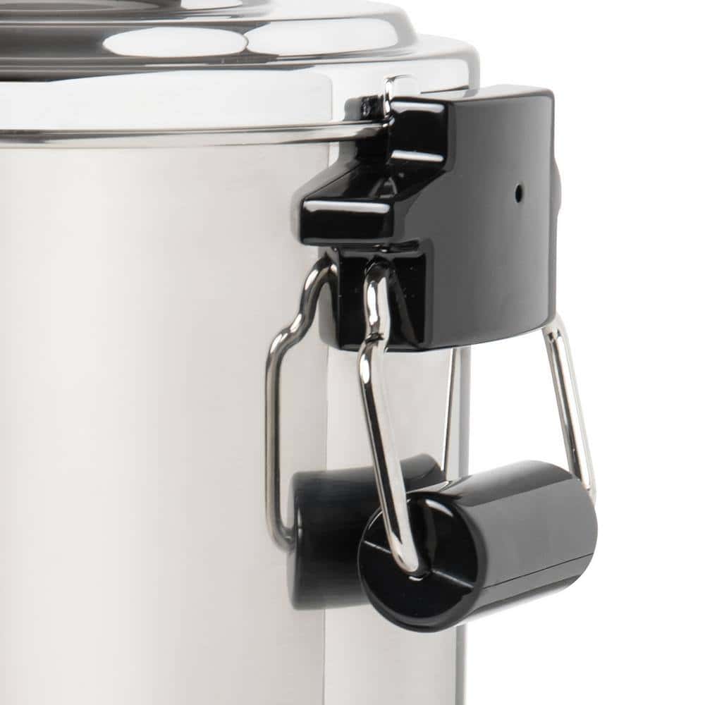 HomeCraft 100-Cup Stainless Steel Coffee Urn with 2-Spigots