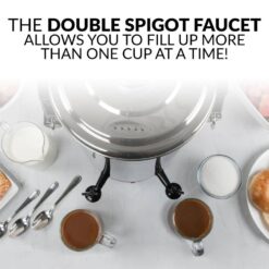 Nostalgia CUDS45SS 45-Cup Stainless Steel Quick Brewing Coffee Urn