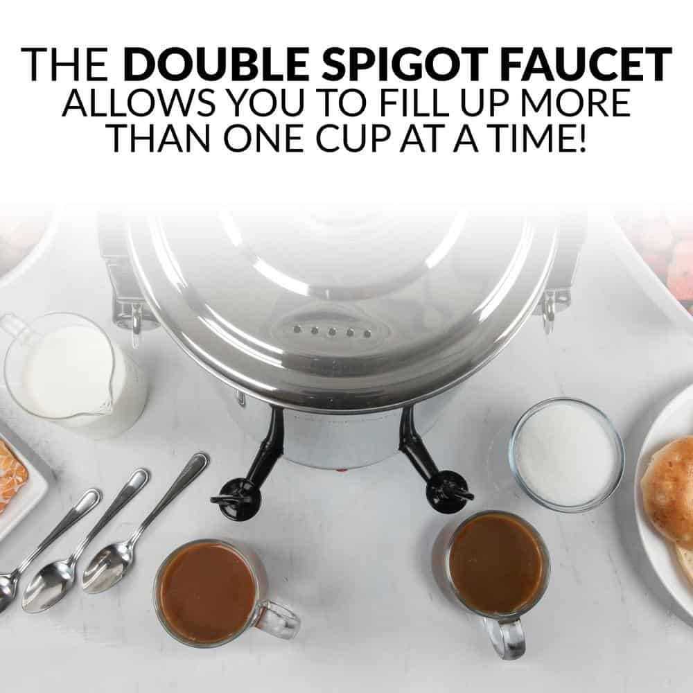 Nostalgia CUDS45SS 45-Cup Stainless Steel Quick Brewing Coffee Urn