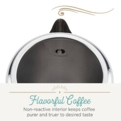 Farberware 47794 12-Cup Classic Stainless Steel with Blue Knob Coffee Percolator