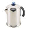 Farberware 47794 12-Cup Classic Stainless Steel with Blue Knob Coffee Percolator