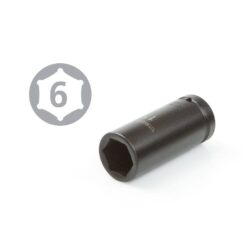 TEKTON 4891 3/4 in. Drive 1 - 1-1/2 in. 6-Point Deep Impact Socket Set