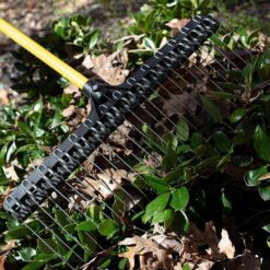 The Groundskeeper II 32230 55 in. Fiberglass Handle Steel Rake