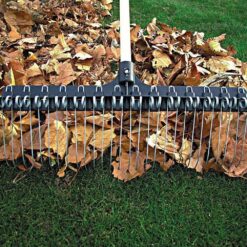The Groundskeeper II 32230 55 in. Fiberglass Handle Steel Rake