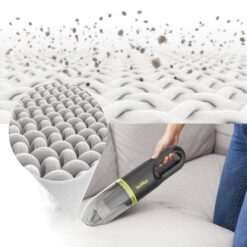 Tzumi 7834HD 7.4-Volt Ion Vac Wireless Handheld Rechargeable Vacuum Cleaner with 6kPa