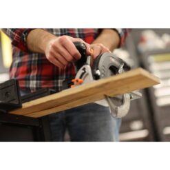 WEN 20625 20-Volt Max 6.5 in. Cordless Circular Saw with 4.0 Ah Lithium-Ion Battery and Charger