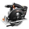 WEN 20625 20-Volt Max 6.5 in. Cordless Circular Saw with 4.0 Ah Lithium-Ion Battery and Charger