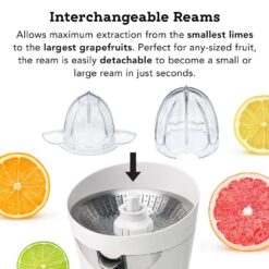 Tribest CS-1000-A Citristar 42 fl. oz. White Citrus Juicer