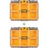 DEWALT DWST08020X2 Toughsystem 2.0 6-Compartment Small Parts Organizer (2 Pack)