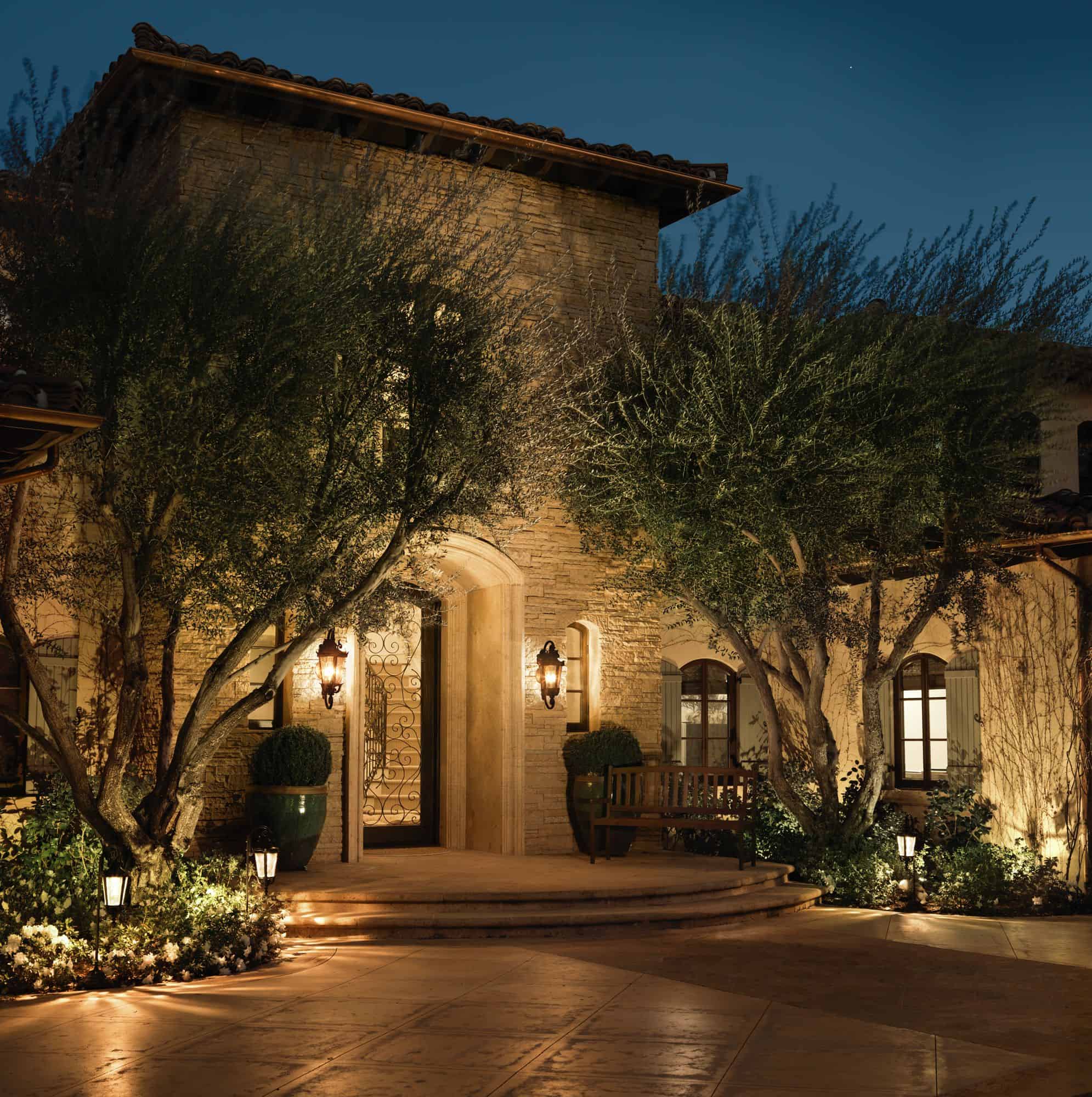 John Timberland Casa Marseille 21 1/2" Traditional Scroll Bronze Outdoor Wall Light