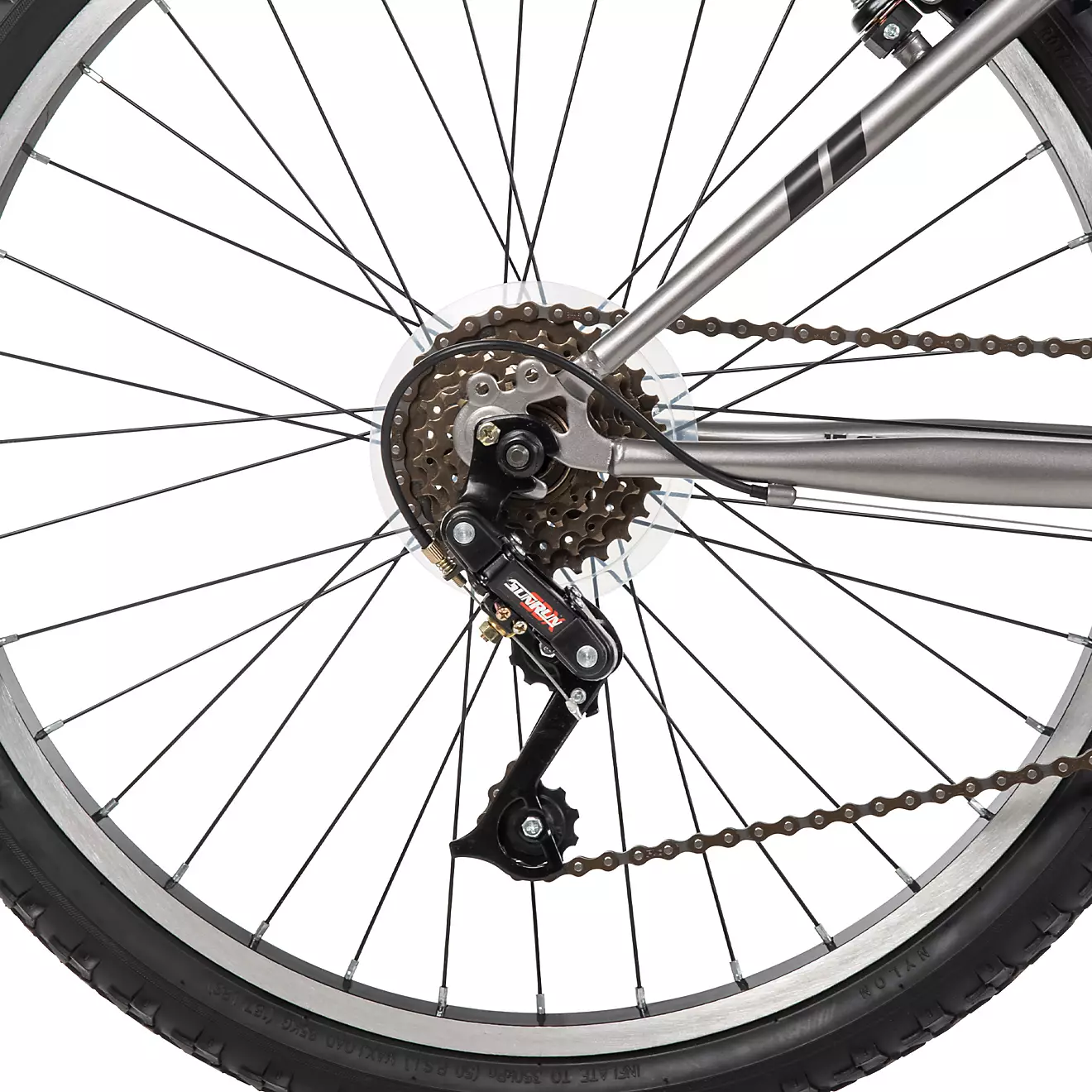 Huffy Kids' 24 in Granite 15-Speed Mountain Bike