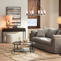 Possini Euro Nayla 62 1/2" High Bronze Steel Modern Floor Lamp