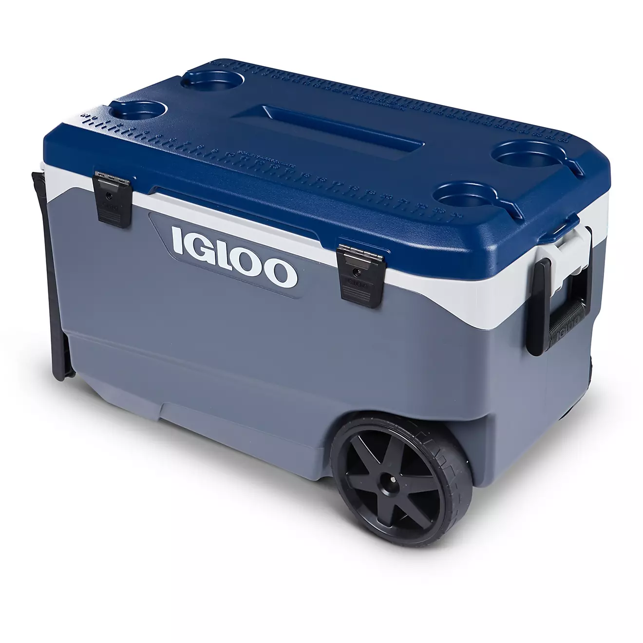 Igloo Latitude Roller 90 qt Cooler - Gray