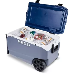 Igloo Latitude Roller 90 qt Cooler - Gray