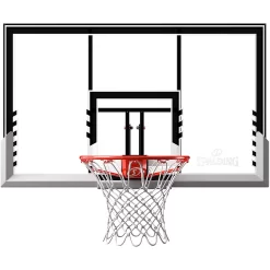 Spalding 54 in Combo Acrylic Basketball Hoop