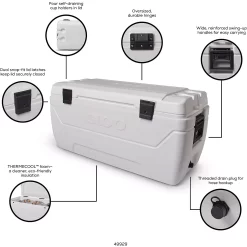 Igloo MaxCold 152-qt. Cooler - White 01