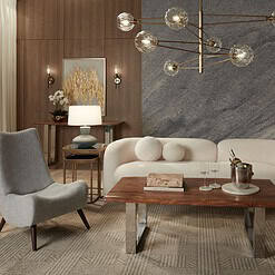 Possini Euro Boulevard 64 1/2" High Modern Warm Gold Floor Lamp