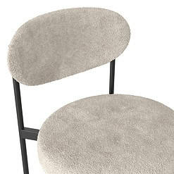 Better Homes & Gardens Boucle Counter Stool, Cream
