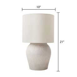 Better Homes & Gardens 21" Raw Sand Table Lamp with Shade by Dave & Jenny Marrs