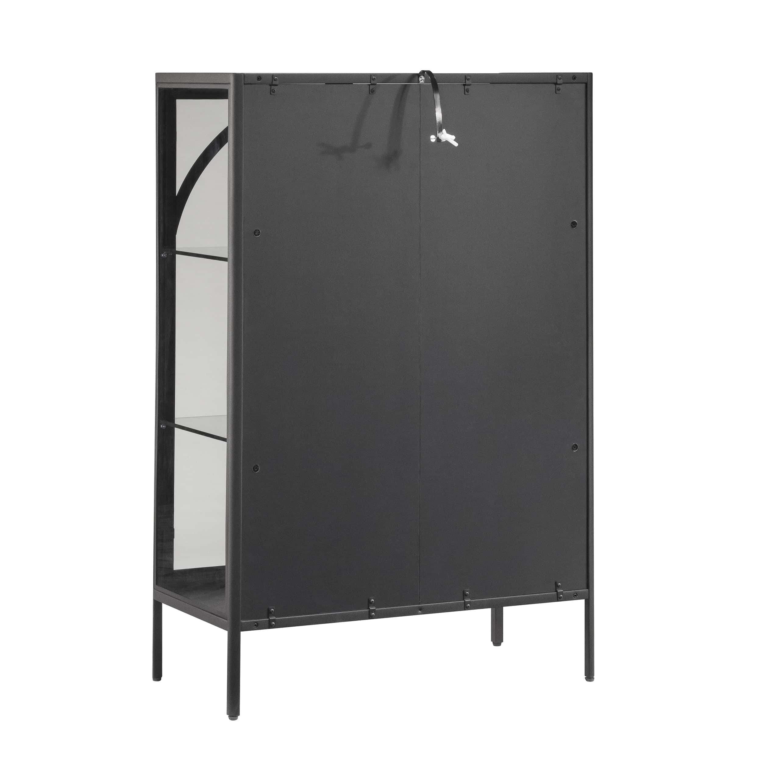 Better Homes & Gardens Nola Accent Cabinet, Black Finish