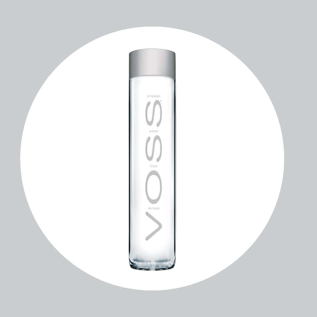 Voss Artesian Still water from Norway Naturally pure for a crisp, refreshing taste 375ml GLASS bottled water 12.7 Fl oz (Pack of 9)