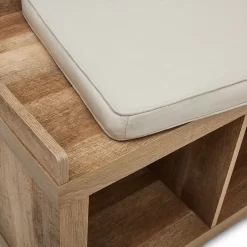 Better Homes & Gardens 4-Cube Shoe Storage Bench, Weathered