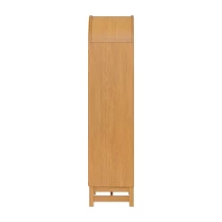 Better Homes & Gardens Juliet Narrow Arch Bookcase, Light Honey Finish
