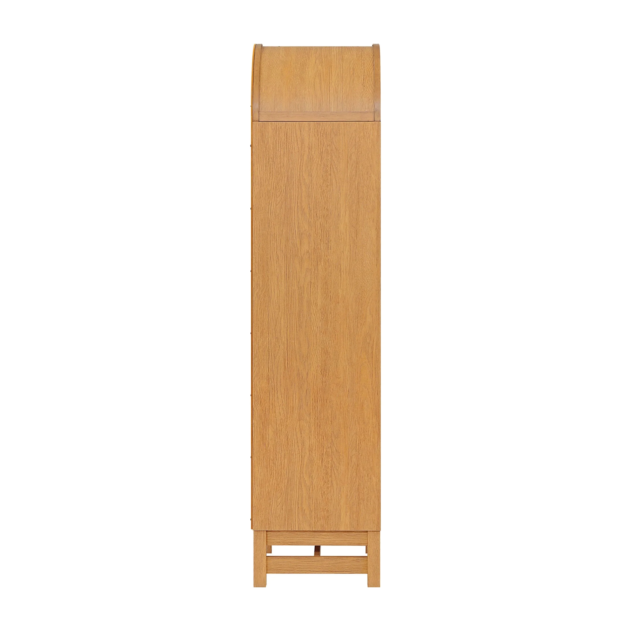 Better Homes & Gardens Juliet Narrow Arch Bookcase, Light Honey Finish