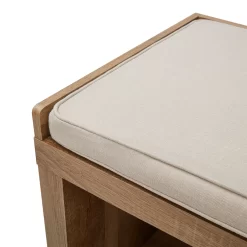 Better Homes & Gardens 4-Cube Shoe Storage Bench, Weathered