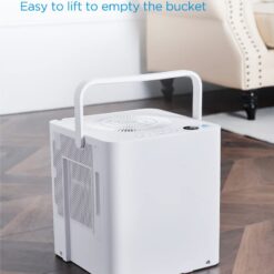 Midea Cube 20 Pint Dehumidifier for Basement and Rooms at Home for up to 1500 Sq. Ft., Smart Control