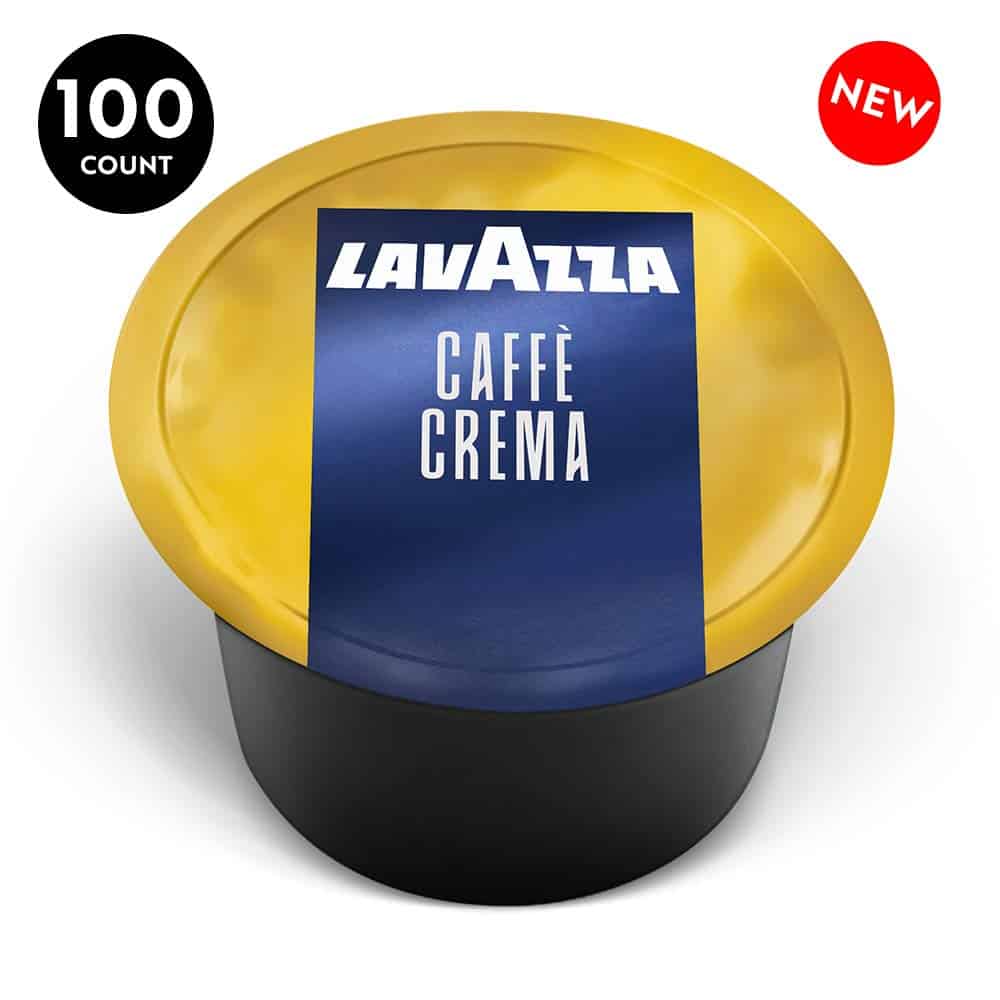 Lavazza Blue Single Espresso Caffe Crema Coffee Capsules, Value Pack, Blended and roasted in Italy, 100 Count