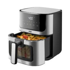 ASZ Compact 5 qt Air Fryer with Window, Non-Stick, 1400W