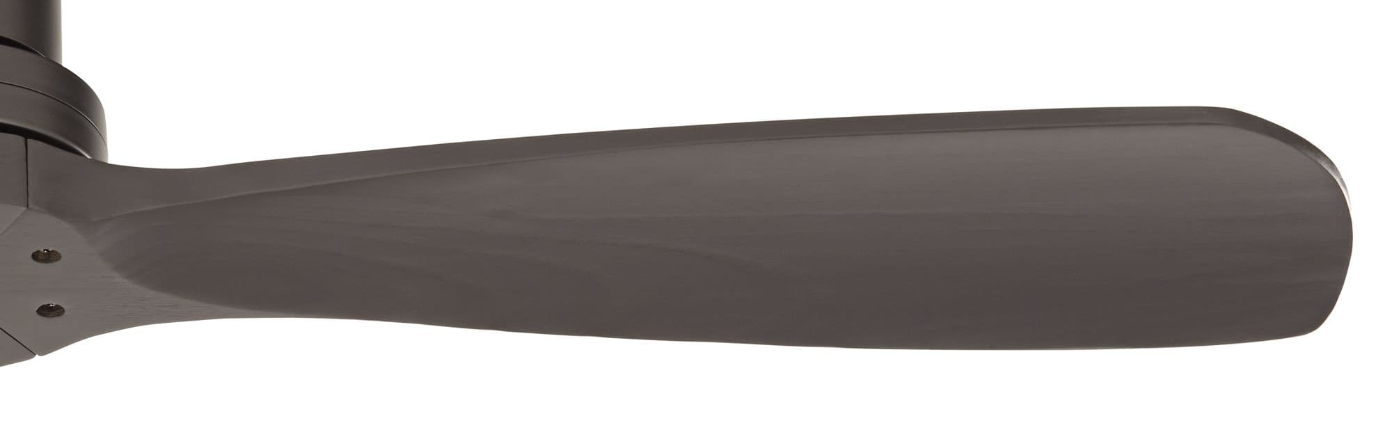 Casa Vieja 52" Casa Delta DC Matte Black Outdoor Ceiling Fan with Remote