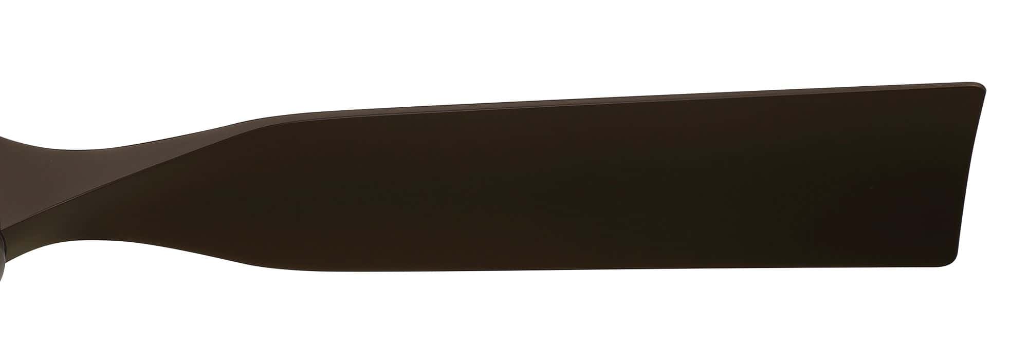 Casa Vieja 56" Keel Emperial Bronze LED Damp Remote Hugger Ceiling Fan