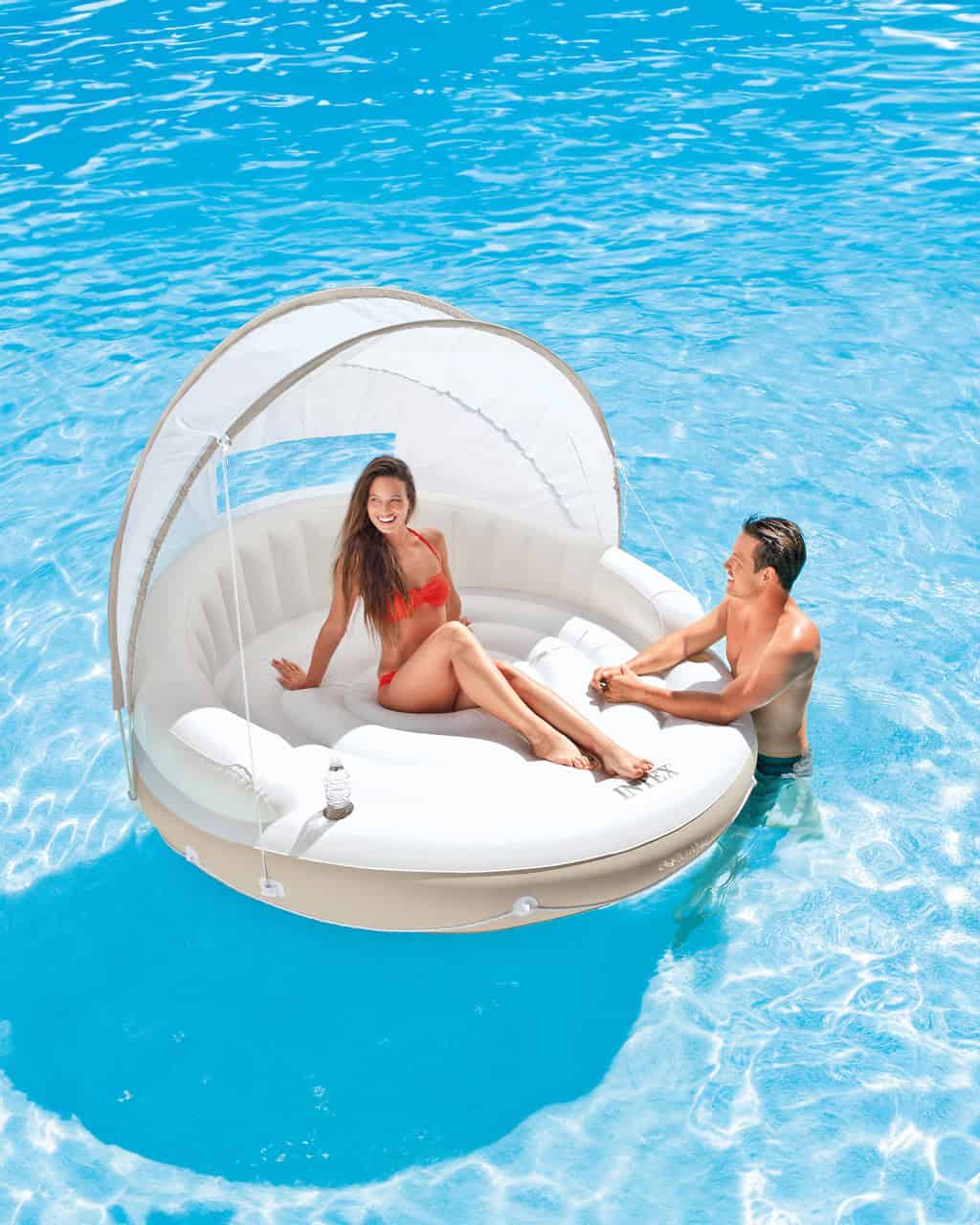 INTEX 58292EP Canopy Island Inflatable Pool Float