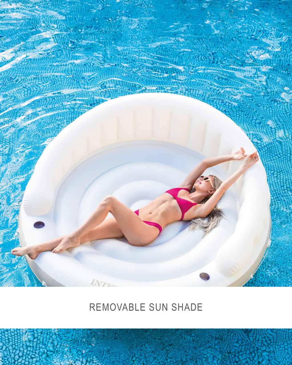 INTEX 58292EP Canopy Island Inflatable Pool Float