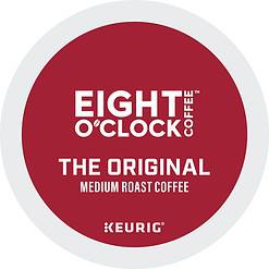 Eight O'Clock Coffee The Original Keurig Single-Serve K-Cup Pods, Medium Roast Coffee, 96 Count (4 Packs of 24)