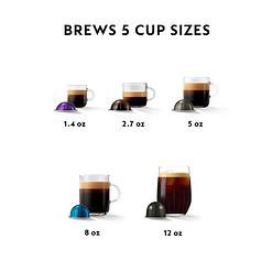 Nespresso Vertuo POP+ Coffee Maker by Breville, White